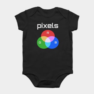 Pixels RGB Baby Bodysuit